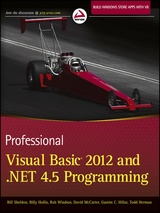 Professional  Visual Basic 2012 and .NET 4.5 Programming