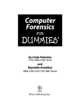 Computer Forensics For Dummies