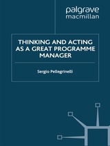 Thinking and Acting as a Great Programme Manager