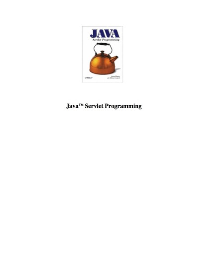 Java Servlet Programming