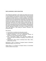 Data Mining and Analysis: Fundamental Concepts and Algorithms