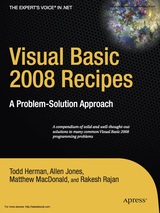 Visual Basic 2008 Recipes: A Problem-Solution Approach
