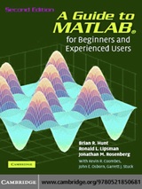 A Guide to MATLAB: for Beginners and Experienced Users 2nd Edition