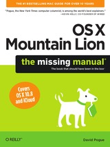 OS X Mountain Lion The Missing Manual