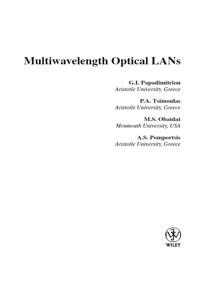 Multiwavelength Optical LANs