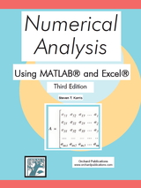 Numerical Analysis: Using MATLAB and Excel 3rd Edition