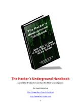 The Hacker’s Underground Handbook