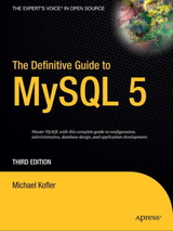 The Definitive Guide to MySQL5 3rd Edition