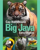 Big Java Early Objects 7th Edition