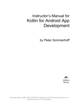 Instructor’s Manual for Kotlin for Android App Development书籍封面