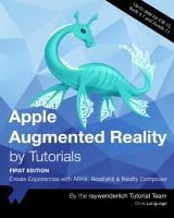 Apple Augmented Reality by Tutorials书籍封面