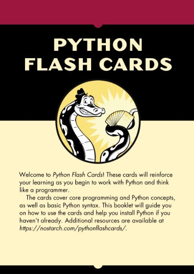 Python Flash Cards The Guide