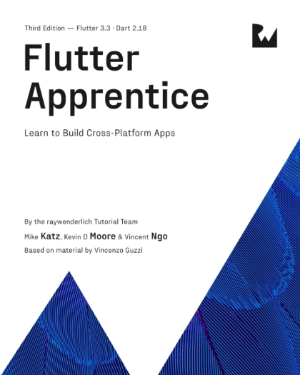 Flutter Apprentice 3rd Edition