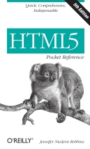 HTML5: Pocket Reference 5th Edition