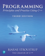 Programming: Principles and Practice Using C++ 3rd Edition