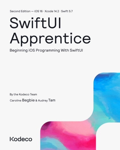 SwiftUI Apprentice 2nd Edition
