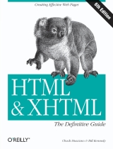 HTML & XHTML: The Definitive Guide 6th Edition