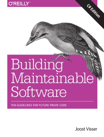 Building Maintainable Software C# Edition
