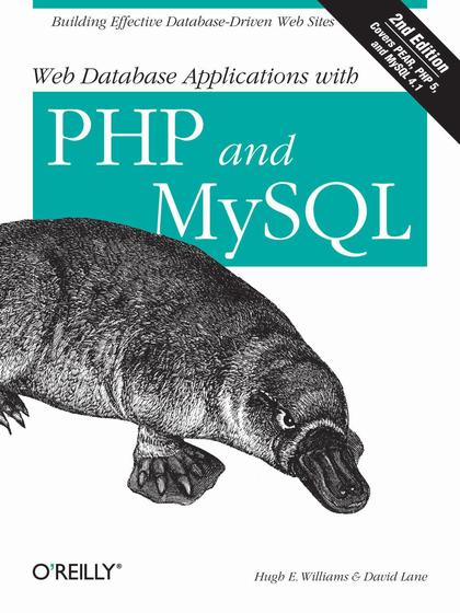 Web Database Applications with PHP and MySQL 2nd Edition