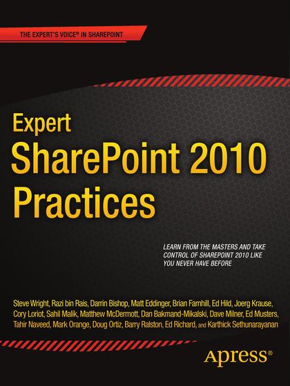 Expert SharePoint 2010 Practices