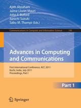 Advances in Computing and Communications Part I: First International Conference