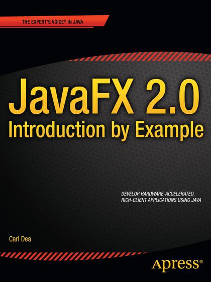 JavaFX 2.0: Introduction by Example