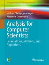 Analysis for Computer Scientists: Foundations, Methods, and Algorithms