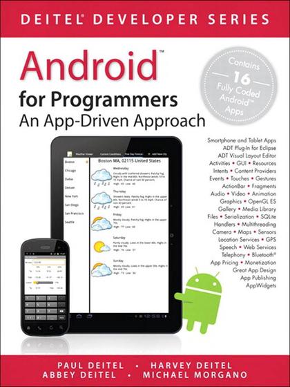 Android For Programmers: An App-Driven Approach