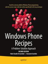 Windows Phone Recipes: A Problem-Solution Approach