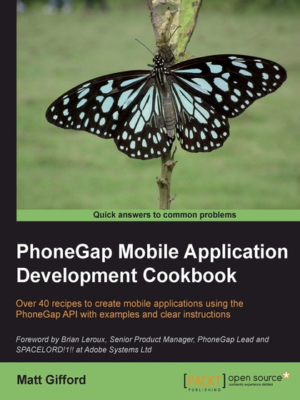 PhoneGap Mobile Application Development Cookbook