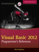 VisualBasic 2012 Programmer's Reference